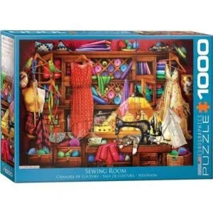 PUZZLE EUROGRAPHICS : CHAMBRE DE COUTURE - 1000 PIECES