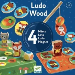 JEU EDUCATIF BOIS - LUDO WOOD - DJECO