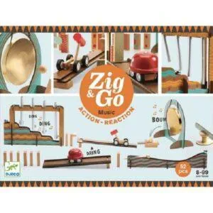 ZIG AND GO- MUSIC 52 PIECES-DJECO