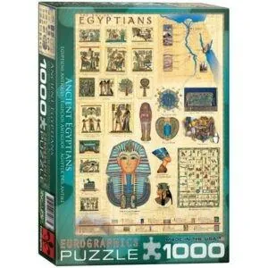 PUZZLE EUROGRAPHICS : EGYPTIENS ANTIQUES - 1000 PIECES