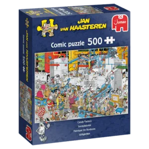 PUZZLE JAN VAN HAASTEREN : FABRIQUE DE BONBONS - 500 PIECES