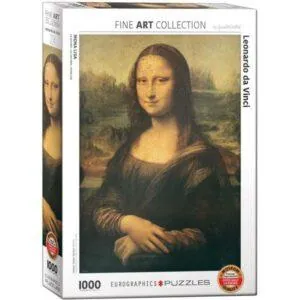 PUZZLE EUROGRAPHICS - BEAUX-ARTS - L. DE VINCI : MONA LISA LA JOCONDE - 1000 PIECES