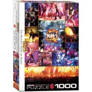 PUZZLE EUROGRAPHICS : KISS THE HOTTEST SHOW ON EARTH - 1000 PIECES