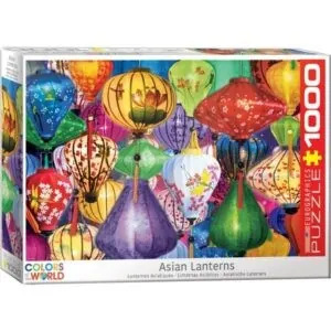 PUZZLE EUROGRAPHICS : LANTERNES ASIATIQUES - 1000 PIECES