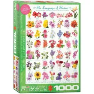 PUZZLE EUROGRAPHICS : LE LANGAGE DES FLEURS - 1000 PIECES
