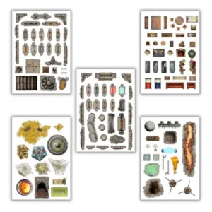 Livre plateau de jeu - décorations additionnelles