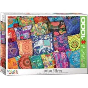 PUZZLE EUROGRAPHICS : OREILLERS INDIENS - 1000 PIECES