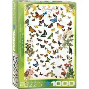 PUZZLE EUROGRAPHICS : PAPILLONS - 1000 PIECES