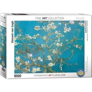 PUZZLE EUROGRAPHICS - BEAUX-ARTS - V.VAN GOGH : AMANDIER EN FLEURS - 1000 PIECES