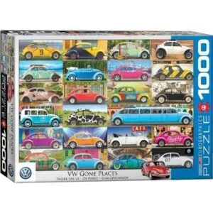 PUZZLE EUROGRAPHICS :  VW PASSER PAR LA - 1000 PIECES