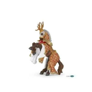 CHEVAL DU MAITRE DES ARMES CIMIER CERF-PAPO