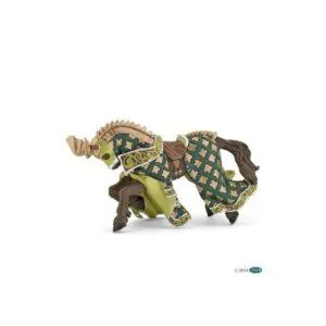 CHEVAL DU MAITRE DES ARMES CIMIER DRAGON - PAPO