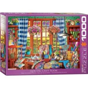 PUZZLE EUROGRAPHICS : SALLE DE COURTEPOINTE - 1000 PIECES