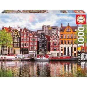 PUZZLE EDUCA : MAISONS DANSANTES AMSTERDAM - 1000 PIECES