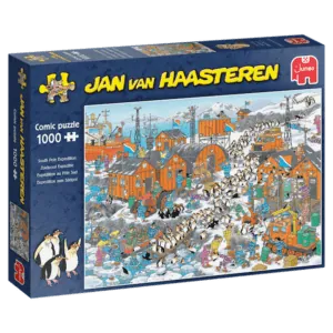 PUZZLE JAN VAN HAASTEREN : EXPEDITION AU POLE SUD - 1000 PIECES