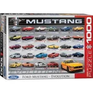PUZZLE EUROGRAPHICS : EVOLUTION FORD MUSTANG - 1000 PIECES