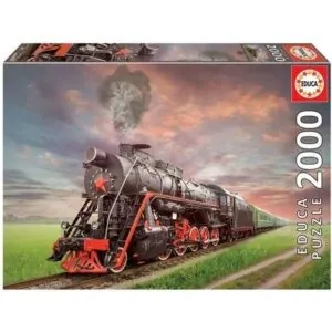 PUZZLE EDUCA : LOCOMOTIVE A VAPEUR - 2000 PIECES