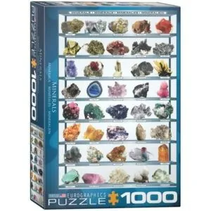 PUZZLE EUROGRAPHICS : MINERAUX - 1000 PIECES
