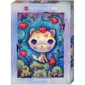PUZZLE HEYE DREAMING : STRAWBERRY KITTY - 1000 PIECES