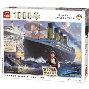 PUZZLE KING CLASSIQUE : TITANIC MOVIE EDITION - 1000 PIECES