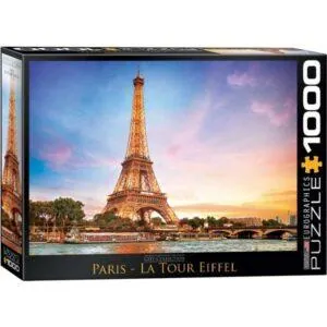 PUZZLE EUROGRAPHICS : LA TOUR EIFFEL PARIS - 1000 PIECES