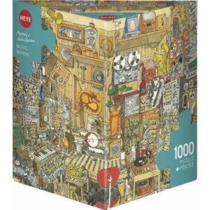 PUZZLE HEYE - M. ADOLFSSON : MANIAQUE DE LA MUSIQUE - 1000 PIECES