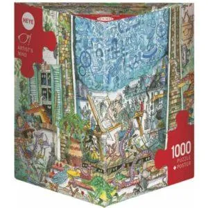 PUZZLE HEYE - P. KORKY : L'ESPRIT DE L'ARTISTE - 1000 PIECES