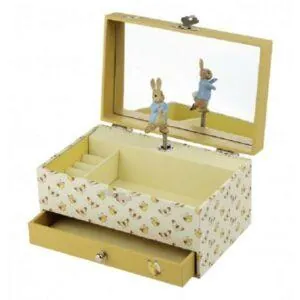 BOITE A BIJOUX MUSICALE PETER RABBIT - TROUSSELIER