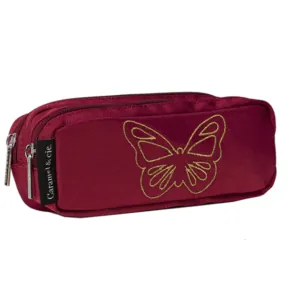 TROUSSE DOUBLE PAPILLON RUBIS - CARAMEL ET CNIE