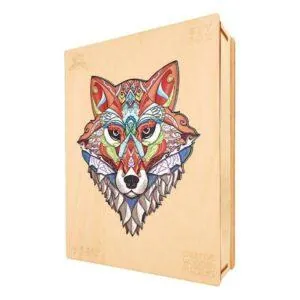 PUZZLE BOIS WOODBESTS - SLY FOX - 185 PIECES
