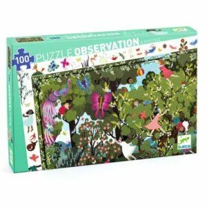 PUZZLE DJECO OBSERVATION - JEUX DE JARDIN - 100 PIECES