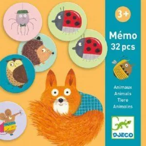MÉMO ANIMAUX -DJECO