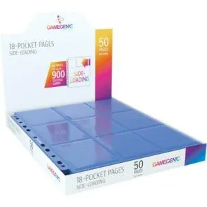 GG - 50 PAGES 18 POCKET SIDELOADING BLUE