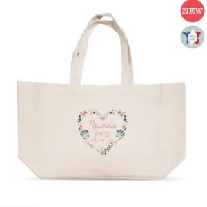 SAC SHOPPING COTON- NOUNOU SUPER CHOUETTE-