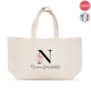 SAC SHOPPING COTON- NOUNOU FORMIDABLE -