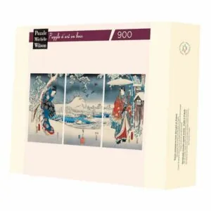 PUZZLE BOIS WILSON - UTAGAWA : LE CONTE DE GENJI - 900 PIECES