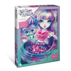 PUZZLE PAILLETTE ISADORA ET AURA - NEBULOUS STARS - 200 PIECES