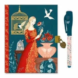 CARNET SECRET LISA AVEC FEUTRE MAGIQUE-DJECO