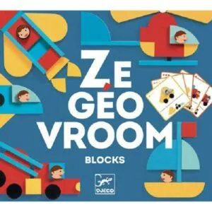 JEU DE CONSTRUCTION GEOVROOM-DJECO