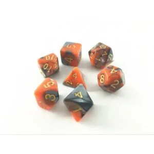 hdb-10-lot-de-7-des-fusion-orange-et-argent
