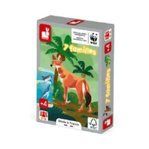 JEU DES 7 FAMILLES : LE REGNE ANIMAL-JANOD