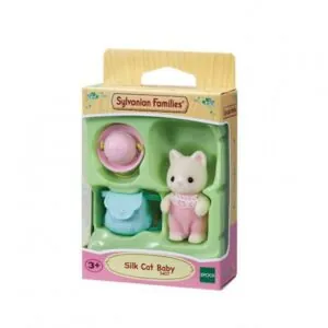 BEBE CHAT SOIE - SYLVANIAN FAMILIES