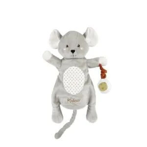 PELUCHE MARIONNETTE KACHOO SOURIS LILI - KALOO