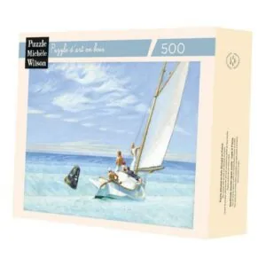 PUZZLE BOIS WILSON - E. HOPPER : LA HOULE - 500 PIECES
