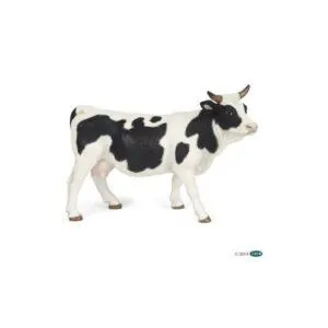 VACHE NOIRE ET BLANCHE - PAPO