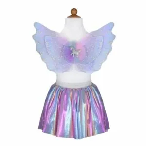 ENSEMBLE LICORNE JUPE ET AILES 4-6 ANS GREAT PRETENDERS