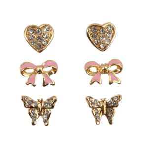 BOUCLES D'OREILLES CLIPS X3 - GREAT PRETENDERS