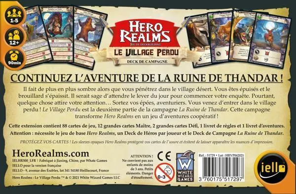 HERO REALMS - LA CAMPAGNE VOLET 2 - LE VILLAGE PERDU – Image 2
