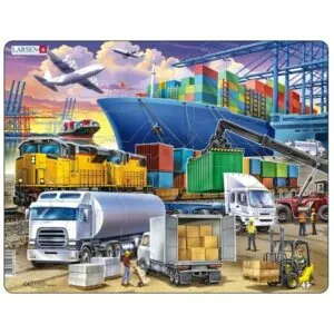 PUZZLE CARTON TRANSPORT 37 PIECES MERCIER