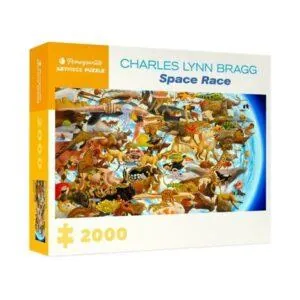 PUZZLE POMEGRANATE - C. L. BRAGG : COURSE SPATIALE - 2000 PIECES